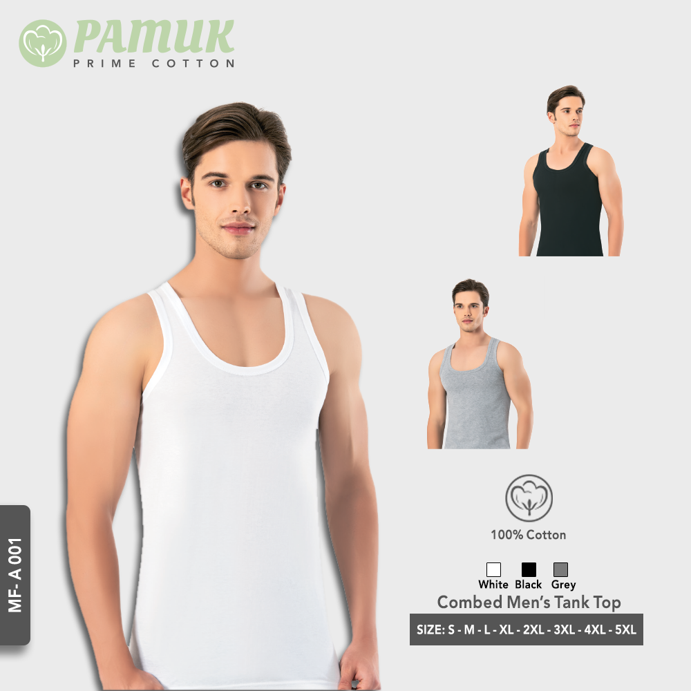 COMBED MEN'S TANK TOP (MF-A001)